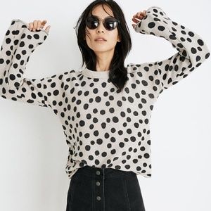 Madewell leopard dot Sweater